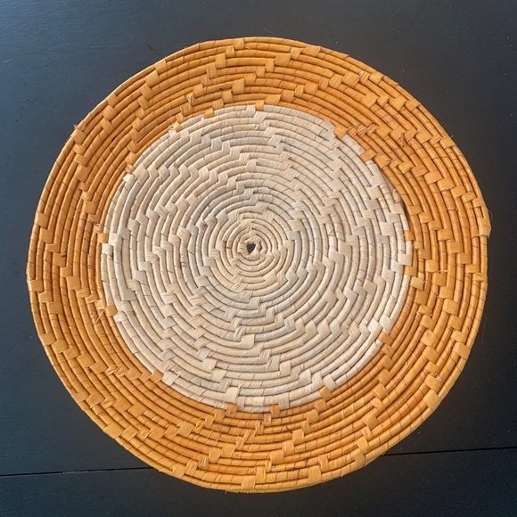 5 rattan wood placemat chargers - Picture 11 of 11